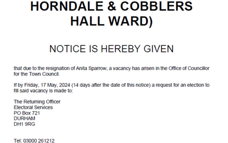 Read more about Election for Byerley Park, Horndale & Cobblers Hall Ward